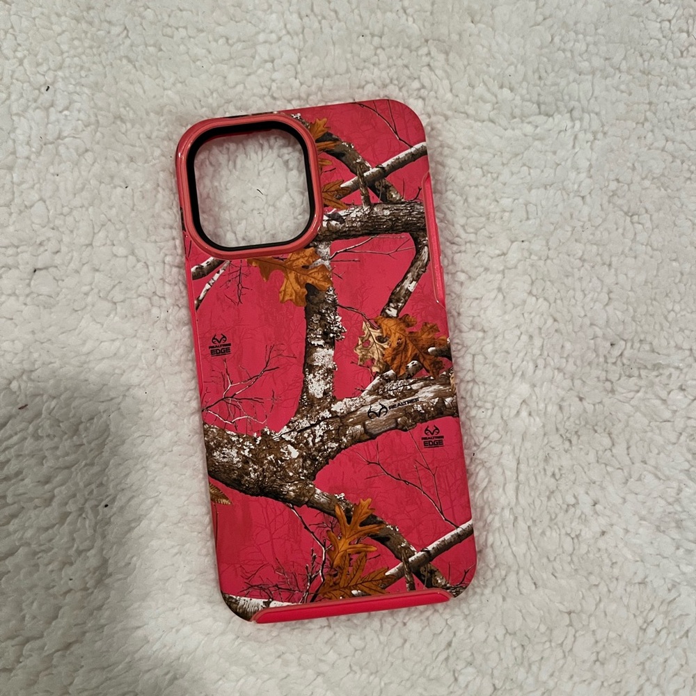 Otter box PINK Camo Phone Case - iPhone 13 Pro Max